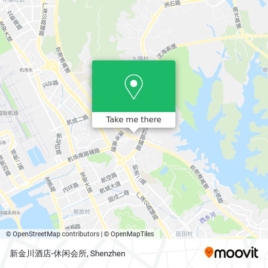 新金川酒店-休闲会所 map