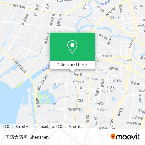 国药大药房 map