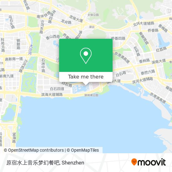 原宿水上音乐梦幻餐吧 map