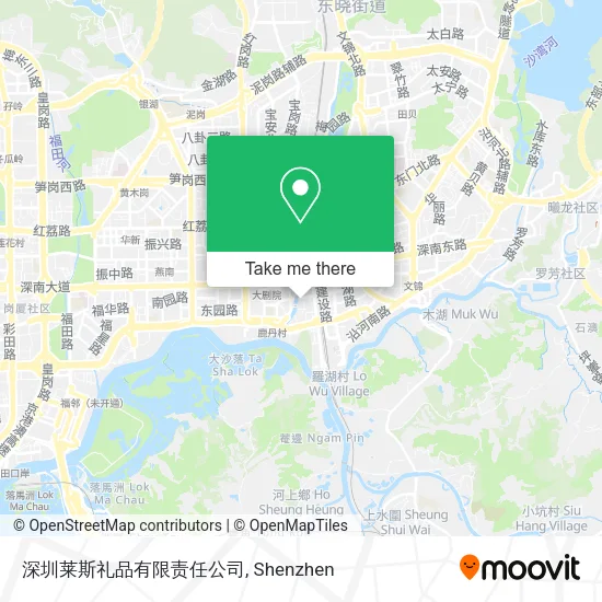 深圳莱斯礼品有限责任公司 map