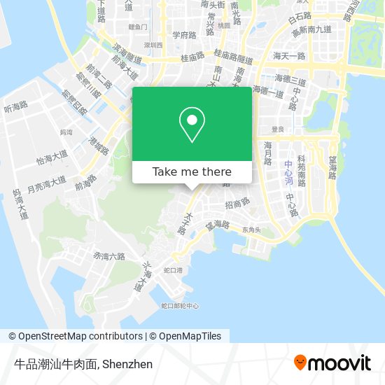 牛品潮汕牛肉面 map