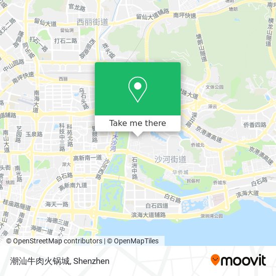 潮汕牛肉火锅城 map