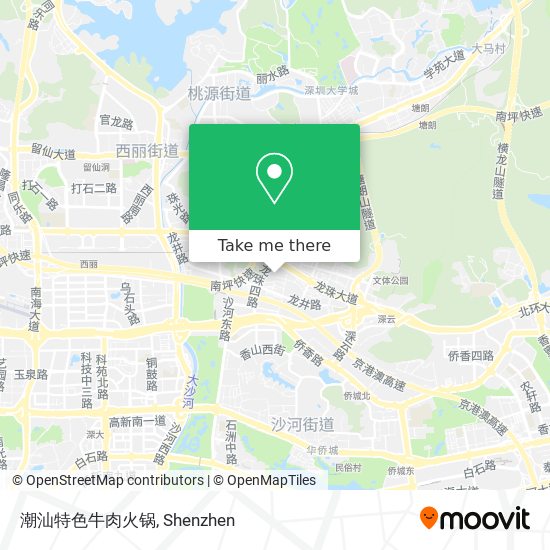 潮汕特色牛肉火锅 map