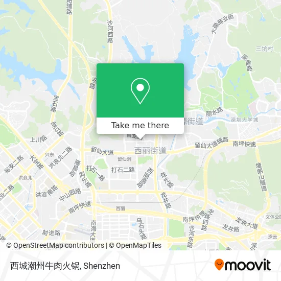 西城潮州牛肉火锅 map