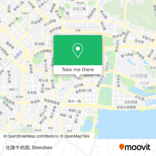 化隆牛肉面 map