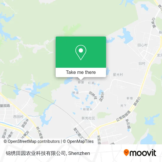 锦绣田园农业科技有限公司 map