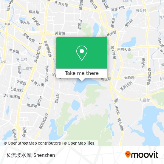 长流坡水库 map