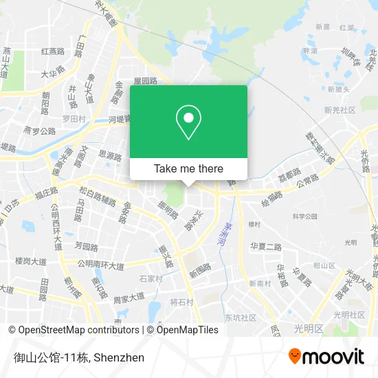 御山公馆-11栋 map