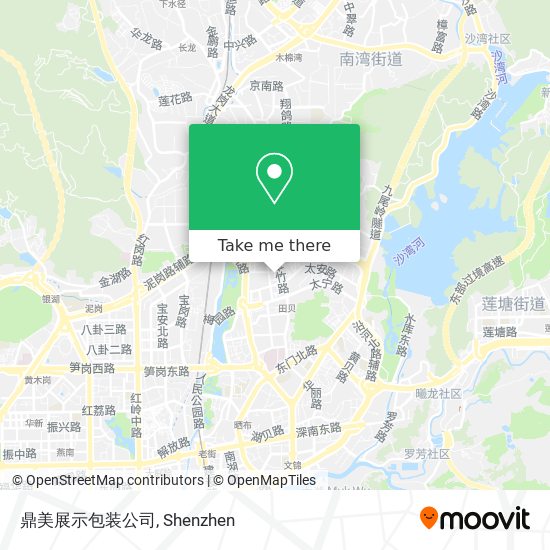 鼎美展示包装公司 map
