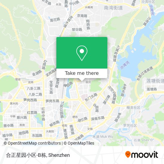 合正星园小区-B栋 map