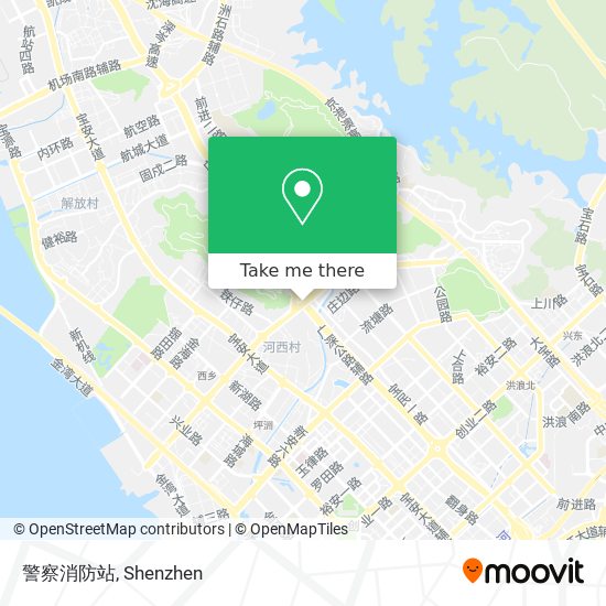 警察消防站 map