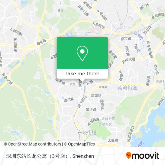 深圳东站长龙公寓（3号店） map