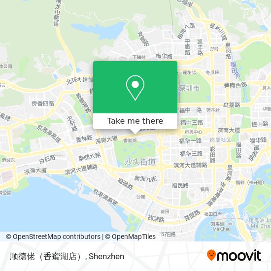 顺德佬（香蜜湖店） map