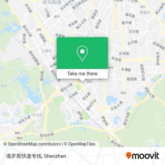 俄罗斯快递专线 map