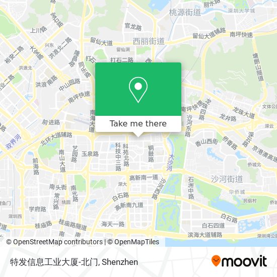 特发信息工业大厦-北门 map