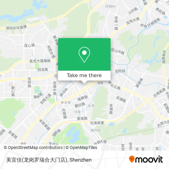美宜佳(龙岗罗瑞合大门店) map