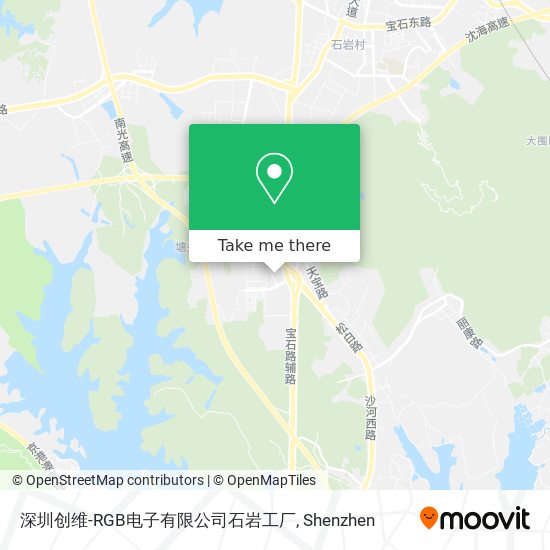 深圳创维-RGB电子有限公司石岩工厂 map
