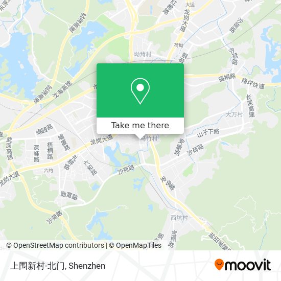 上围新村-北门 map