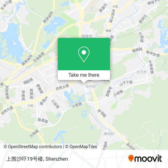 上围沙吓19号楼 map