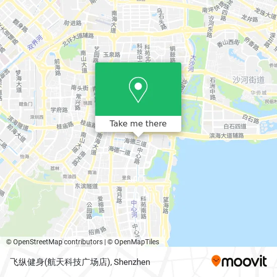 飞纵健身(航天科技广场店) map
