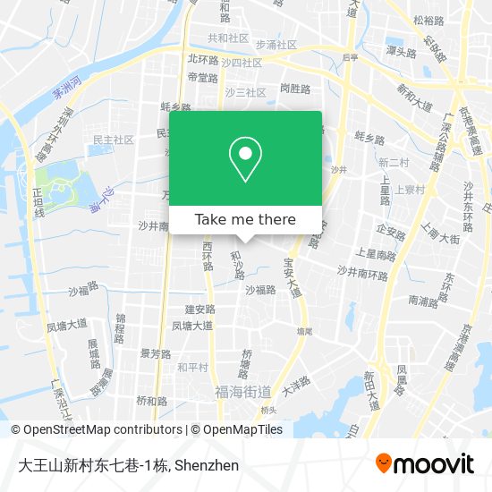 大王山新村东七巷-1栋 map