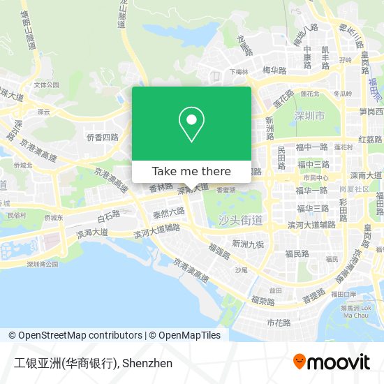 工银亚洲(华商银行) map