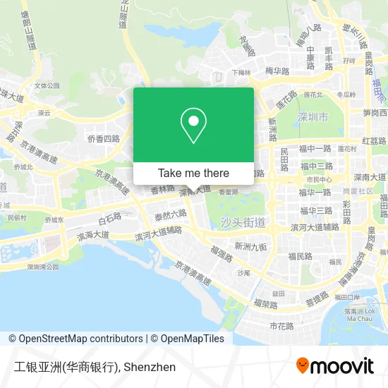 工银亚洲(华商银行) map