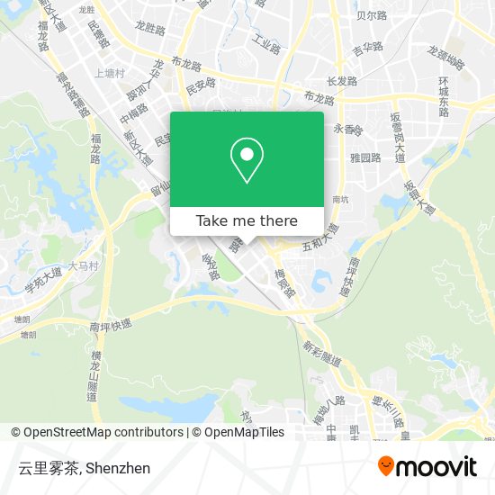 云里雾茶 map