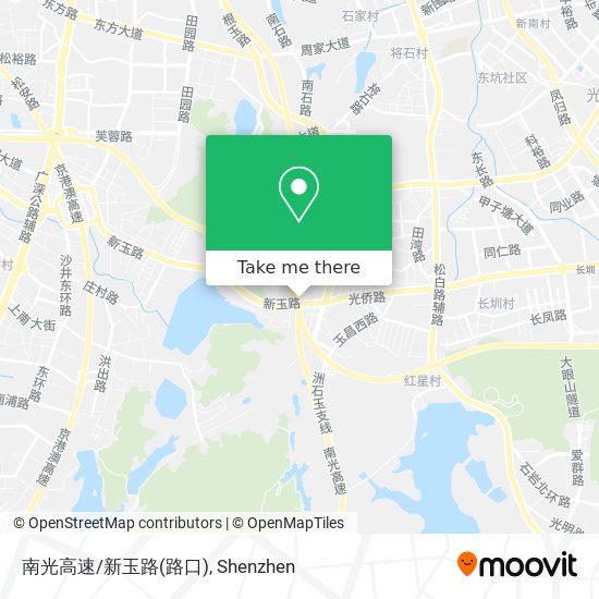 南光高速/新玉路(路口) map