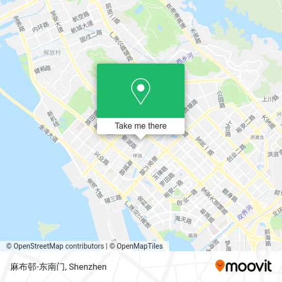 麻布邨-东南门 map