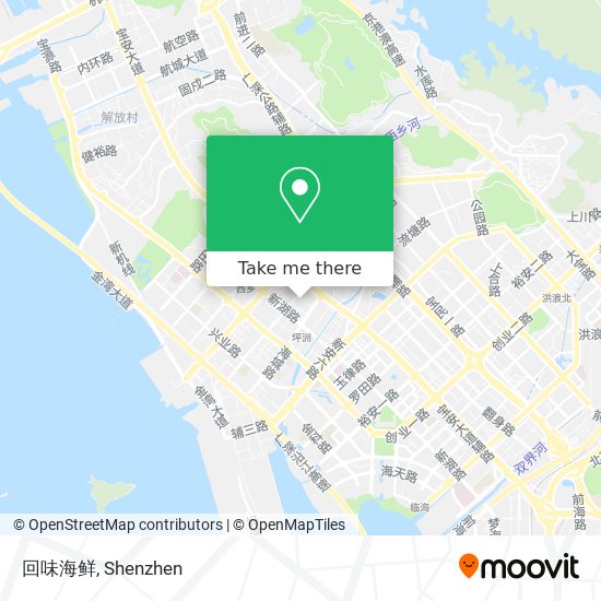 回味海鲜 map