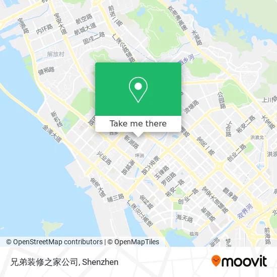 兄弟装修之家公司 map