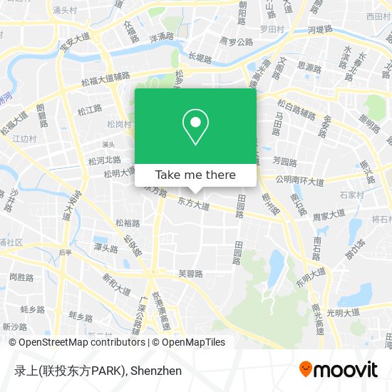 录上(联投东方PARK) map