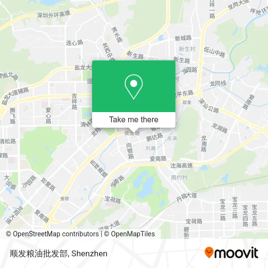 顺发粮油批发部 map