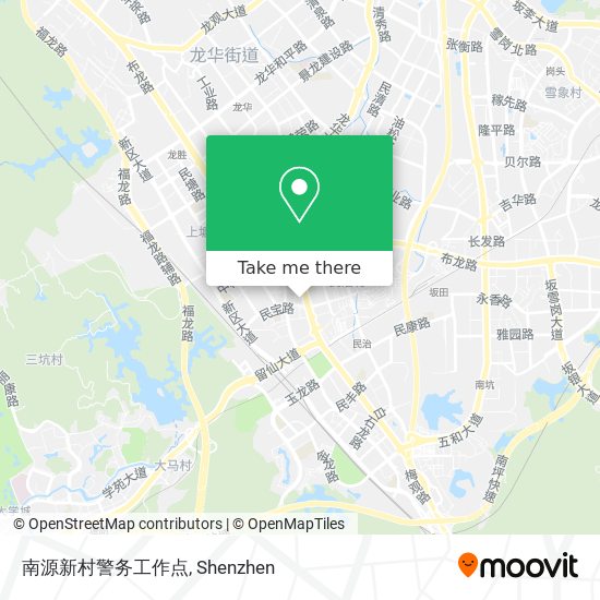 南源新村警务工作点 map