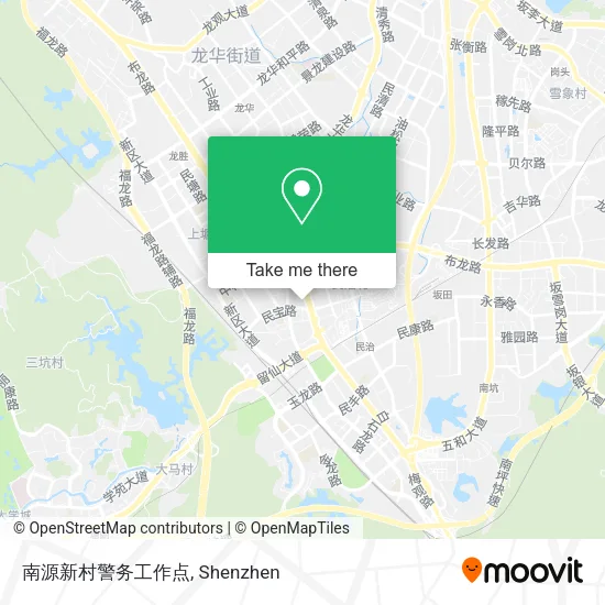 南源新村警务工作点 map