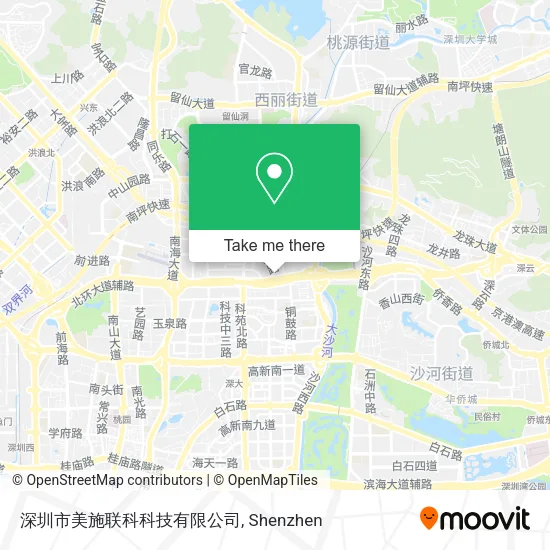 深圳市美施联科科技有限公司 map