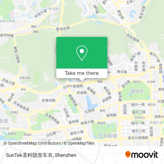 SunTek圣科隐形车衣 map