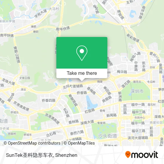 SunTek圣科隐形车衣 map