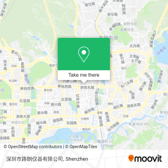 深圳市路朗仪器有限公司 map