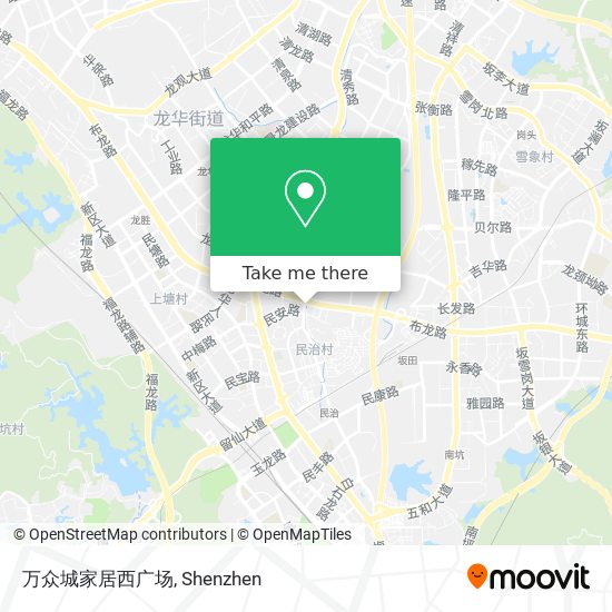 万众城家居西广场 map