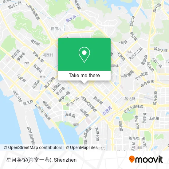 星河宾馆(海富一巷) map