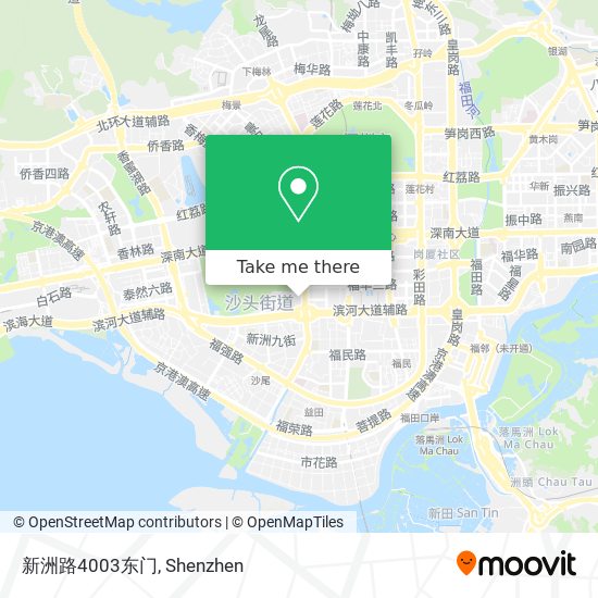 新洲路4003东门 map