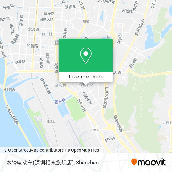 本铃电动车(深圳福永旗舰店) map