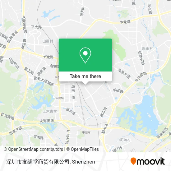 深圳市友缘堂商贸有限公司 map