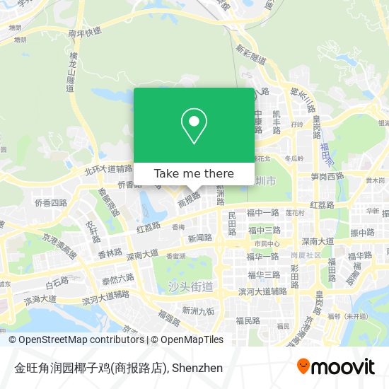 金旺角润园椰子鸡(商报路店) map