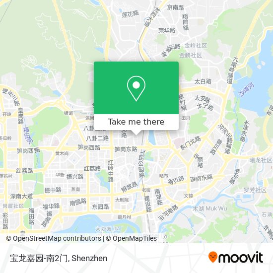 宝龙嘉园-南2门 map