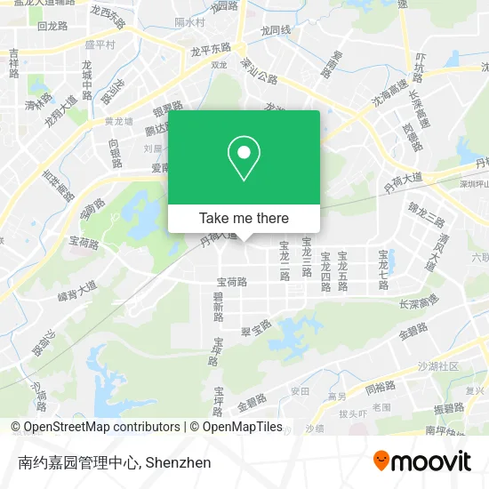 南约嘉园管理中心 map