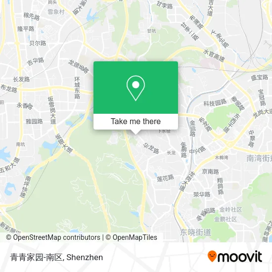 青青家园-南区 map