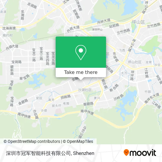 深圳市冠军智能科技有限公司 map